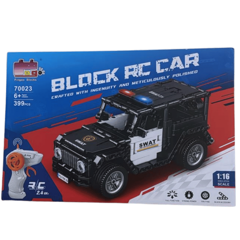 CARRO ARMABLE RC TIPO SWAT